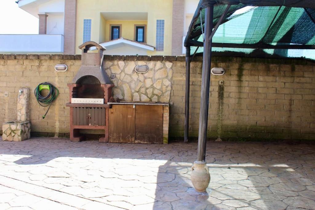 The Garden House Fco, Self Check In And Free Private Parking Apartment Fiumicino Luaran gambar